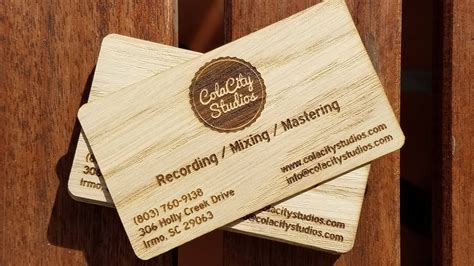 woodworking business cards.